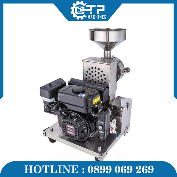 Alternative view of Máy Nghiền Dược Liệu Siêu Mịn Chạy bằng Xăng 25kg/h